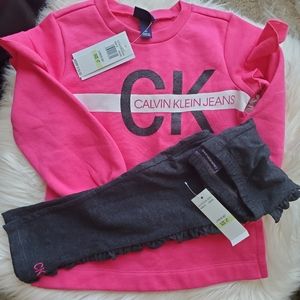 NWT Calvin Klein 2 piece set